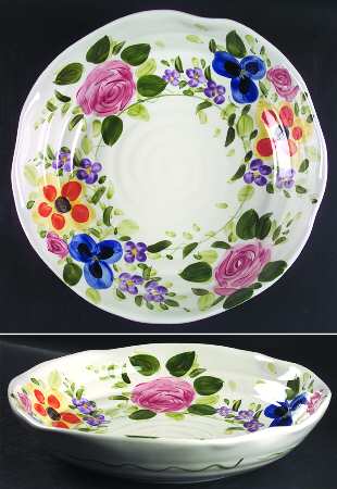 Mariam's Garden 14" Pasta Serving Bowl