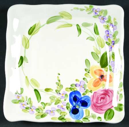 Mariam's Garden Square Salad Plate