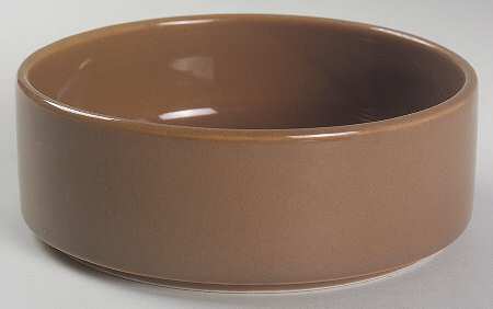 Bauhaus Brown Coupe Cereal Bowl