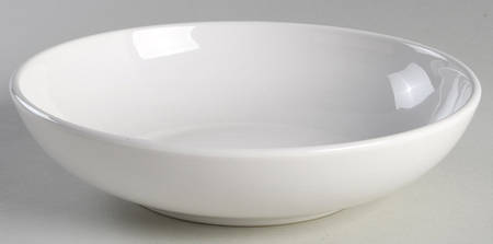 Blanc De Blanc 9" Round Serving Bowl