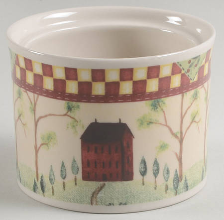 Country Home Sugar Bowl No Lid