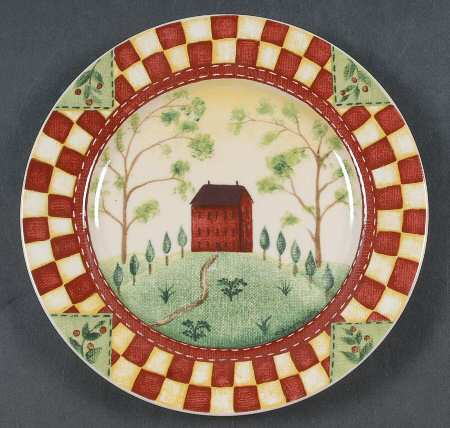 Country Home Salad Plate