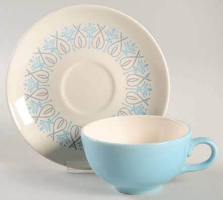 Adagio Flat Cup & Saucer Set