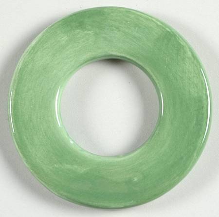 Espana Green (Square) Napkin Ring