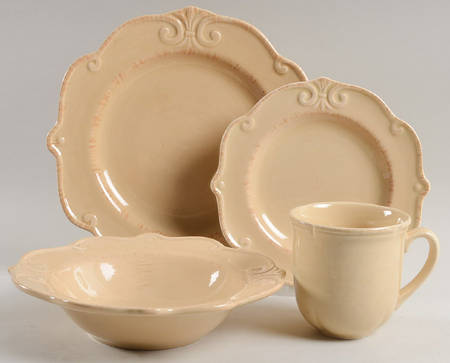 Auvignon Beige 4 Piece Place Setting