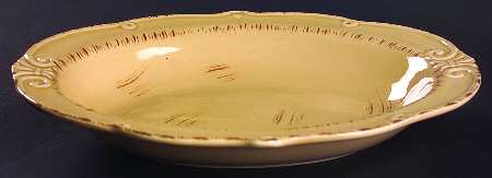 Auvignon Beige 11" Oval Vegetable Bowl