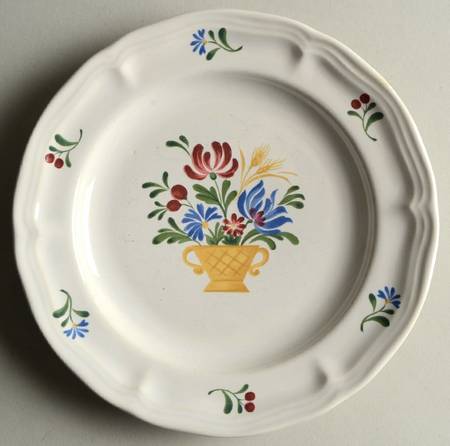 Provence Salad Plate by Ten Strawberry Street