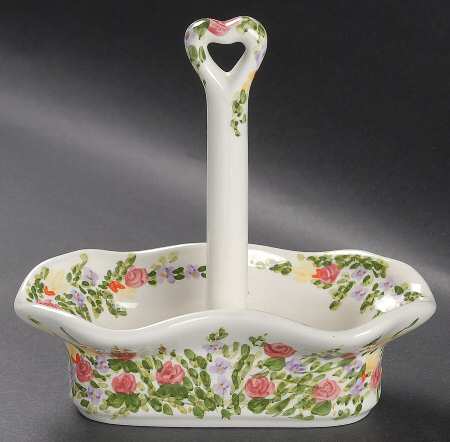 Spring Garden Tray for Salt and Pepper Set
