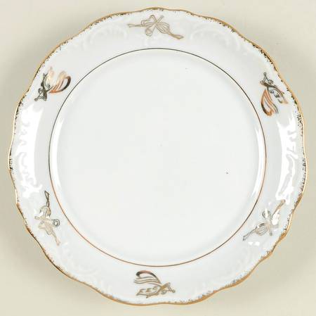 Gabrielle's Christmas Bread & Butter Plate