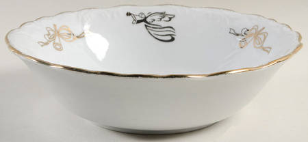 Gabrielle's Christmas 8" Round Vegetable Bowl