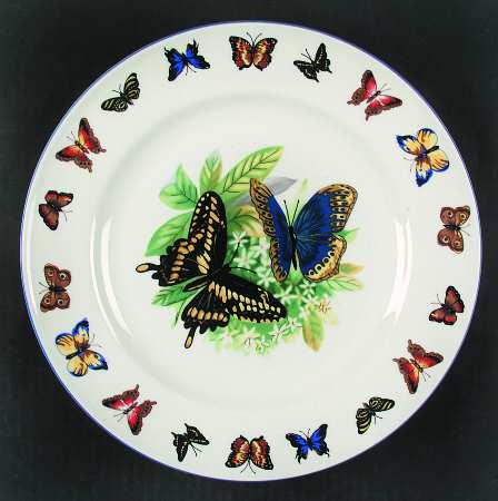 Butterflies Dinner Plate