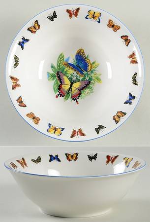 Butterflies Coupe Cereal Bowl