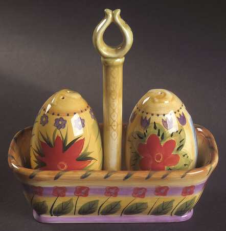 Fontana (3 Pc) Salt & Pepper Tray Set