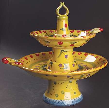 Fontana 2 Tier 1 Piece Server