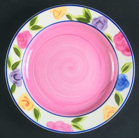 Flora Salad Plate
