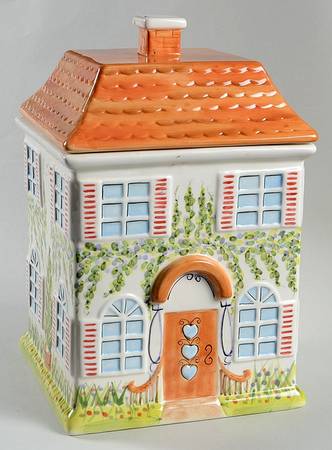 Ma Maison Medium Canister & Lid