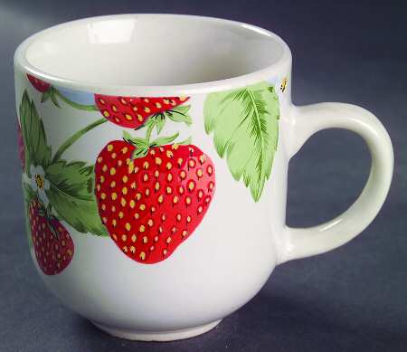 Strawberry Social Flat Cup
