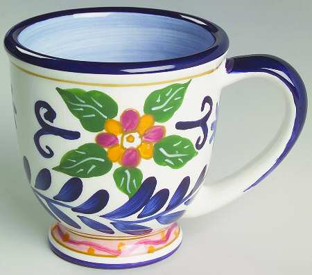 Talavera Footed Mug