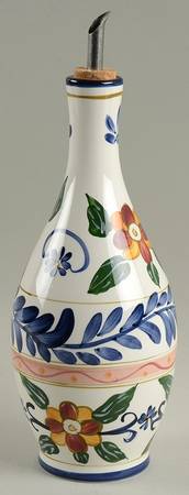 Talavera Oil Jar & Drizzle Spout