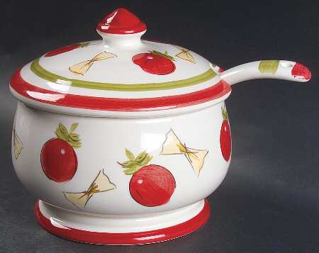TAU50 Sauce Boat & Lid with Ladle