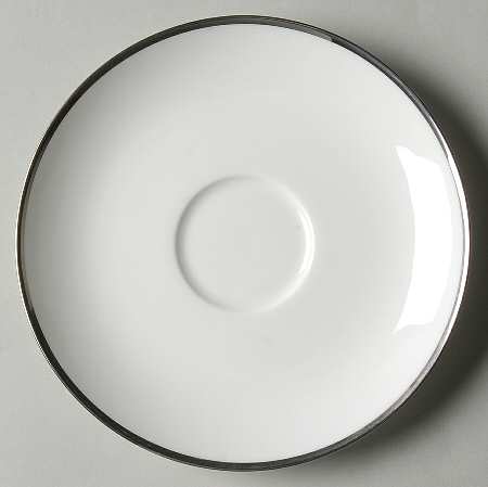 Palladium Band (Platinum Trim) Saucer
