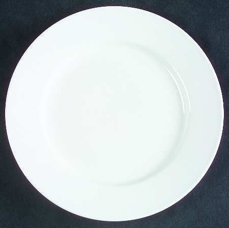 Basics White Salad Plate