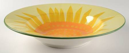 Sunflower 15" Large Salad Serving Bowl