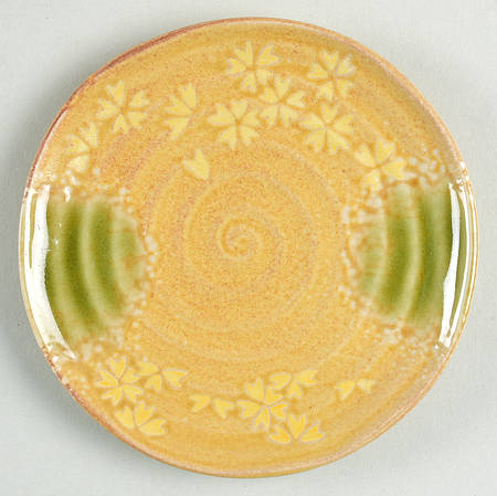 Meadow (Cream Flowers, Embossed) Bread & Butter Plate