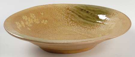 Meadow (Cream Flowers, Embossed) Large Rim Soup Bowl