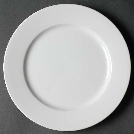 Whiteware Salad Plate