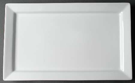 Whiteware 17" Rectangular Serving Platter
