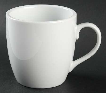 Whiteware Cappuccino Mug