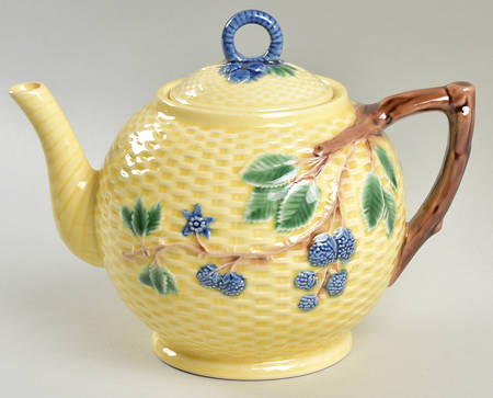 Blackberries Teapot & Lid
