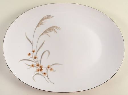 Susuki 14" Oval Serving Platter