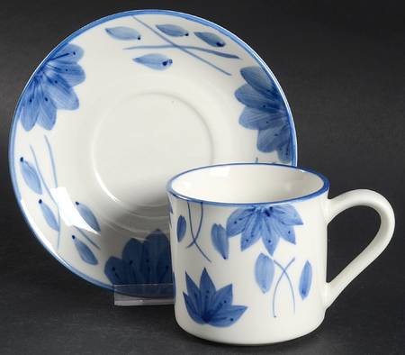 Jasper Flat Cup & Saucer Set