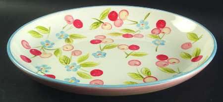 Cherry Blossom 15" Oval Serving Platter