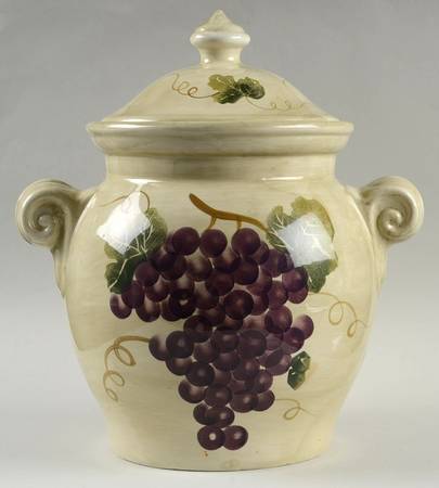 Chianti Cookie Jar & Lid