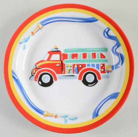 Fire Station-Red by Tiffany