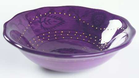 Jasmine Plum Coupe Cereal Bowl