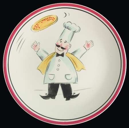 Pizza Luncheon/Salad Plate
