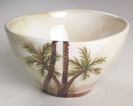 Bahamas Palm Coupe Cereal Bowl
