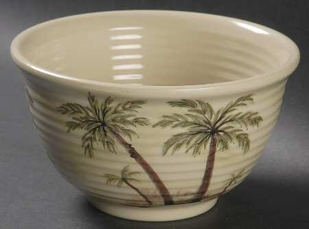 Bahamas Palm Melamine Soup/Cereal Bowl