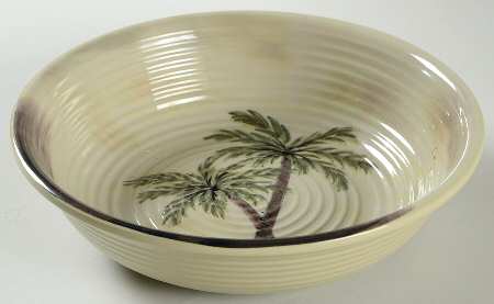 Bahamas Palm Melamine Soup Bowl