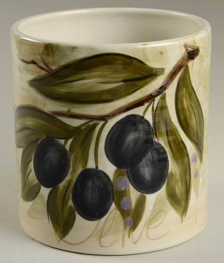 Olive Grove Medium Canister No Lid