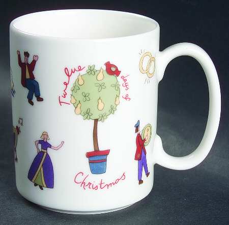 Twelve Days of Christmas Mug