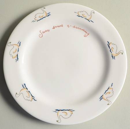 Twelve Days of Christmas Salad Plate