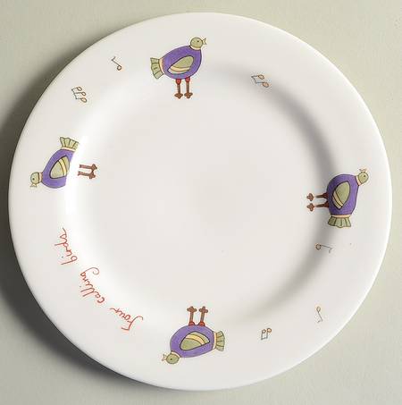 Twelve Days of Christmas Salad Plate
