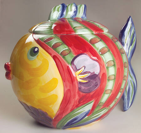 Under the Sea Cookie Jar & Lid