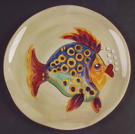 Under the Sea Salad Plate