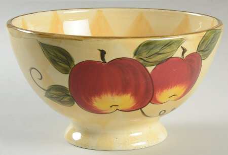 Harlequin Fruit Soup/Cereal Bowl